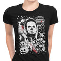 Evil in Haddonfield - Women's Apparel T-Shirts, Hoodie, Sweatshirt | CiraTrend.com (Image 1)
