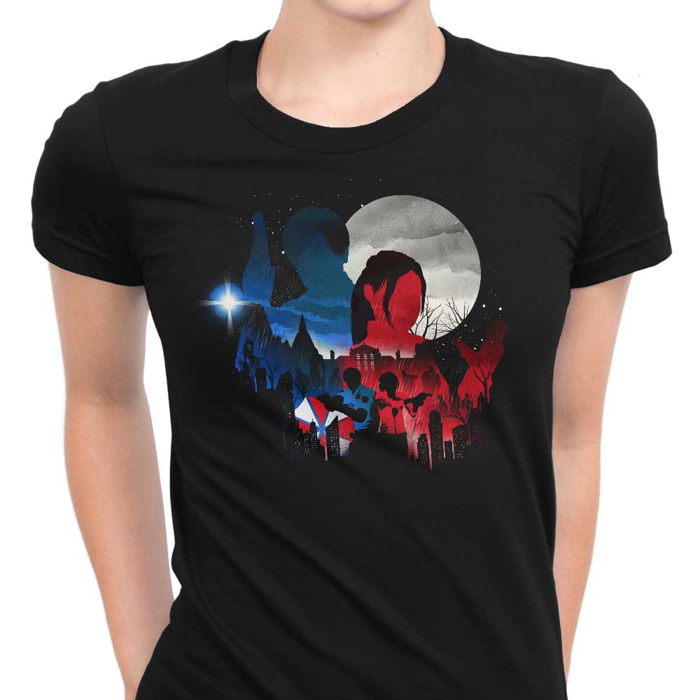 Evil Silhouette - Women's Apparel T-Shirts, Hoodie, Sweatshirt | CiraTrend.com (Image 1)