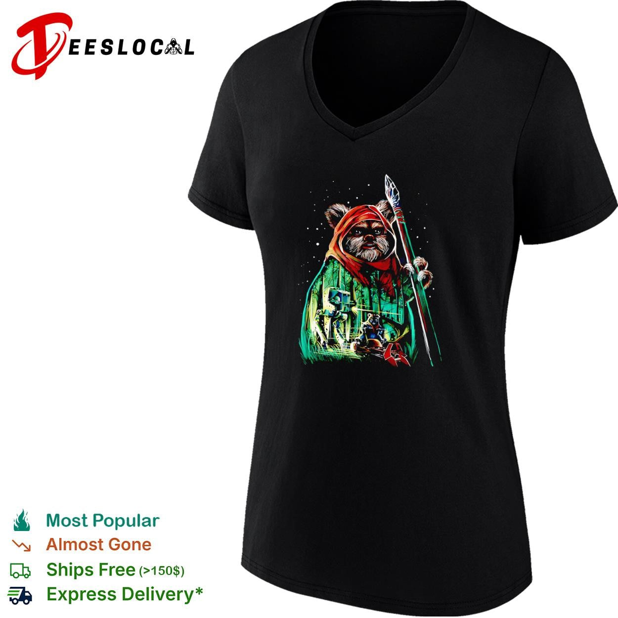 Ewok named Wicket W Warrick from Return of the Jedi shirt