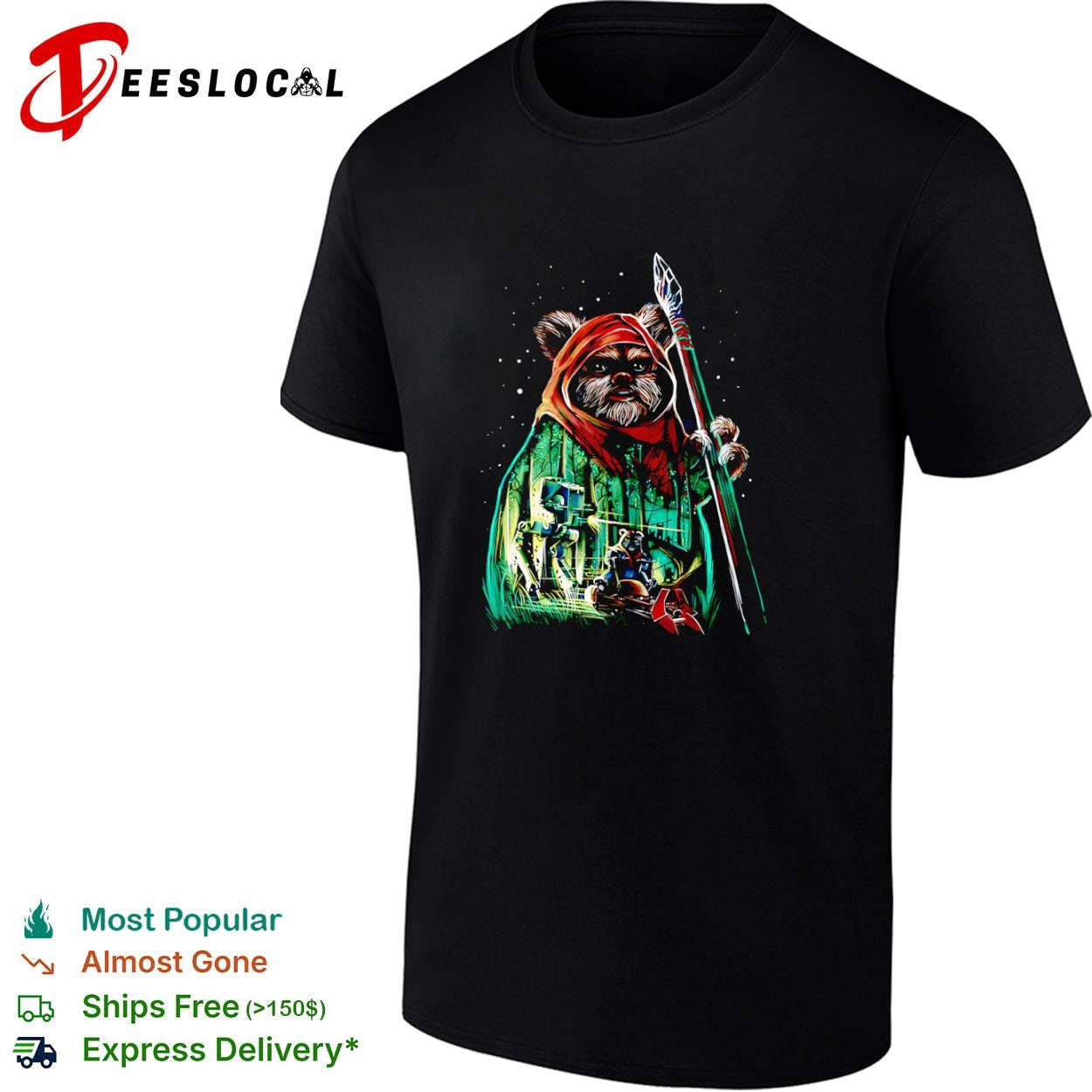 Ewok named Wicket W Warrick from Return of the Jedi shirt