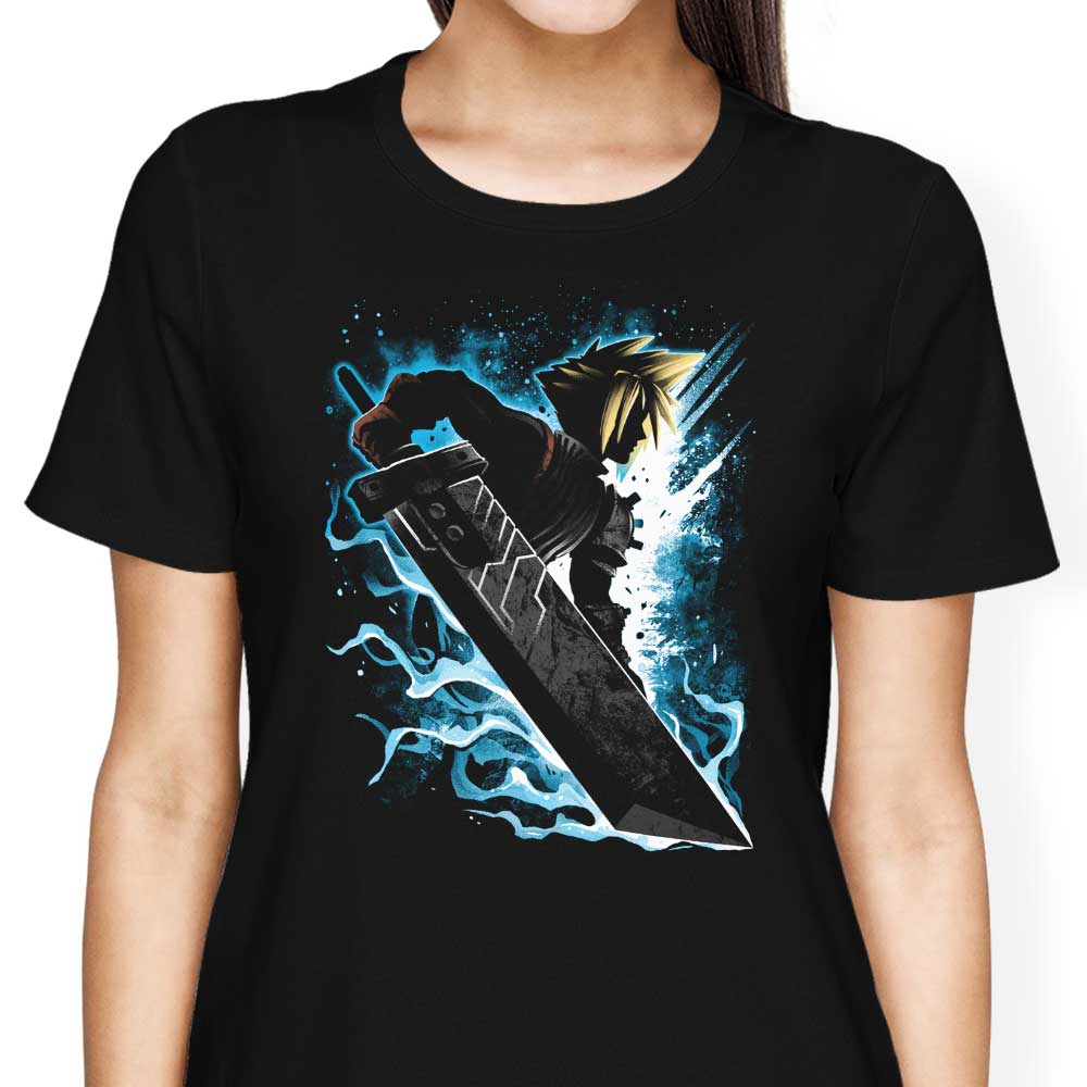 Ex-Soldier and Buster Sword - Women's Apparel T-Shirts, Hoodie, Sweatshirt | CiraTrend.com (Image 1)