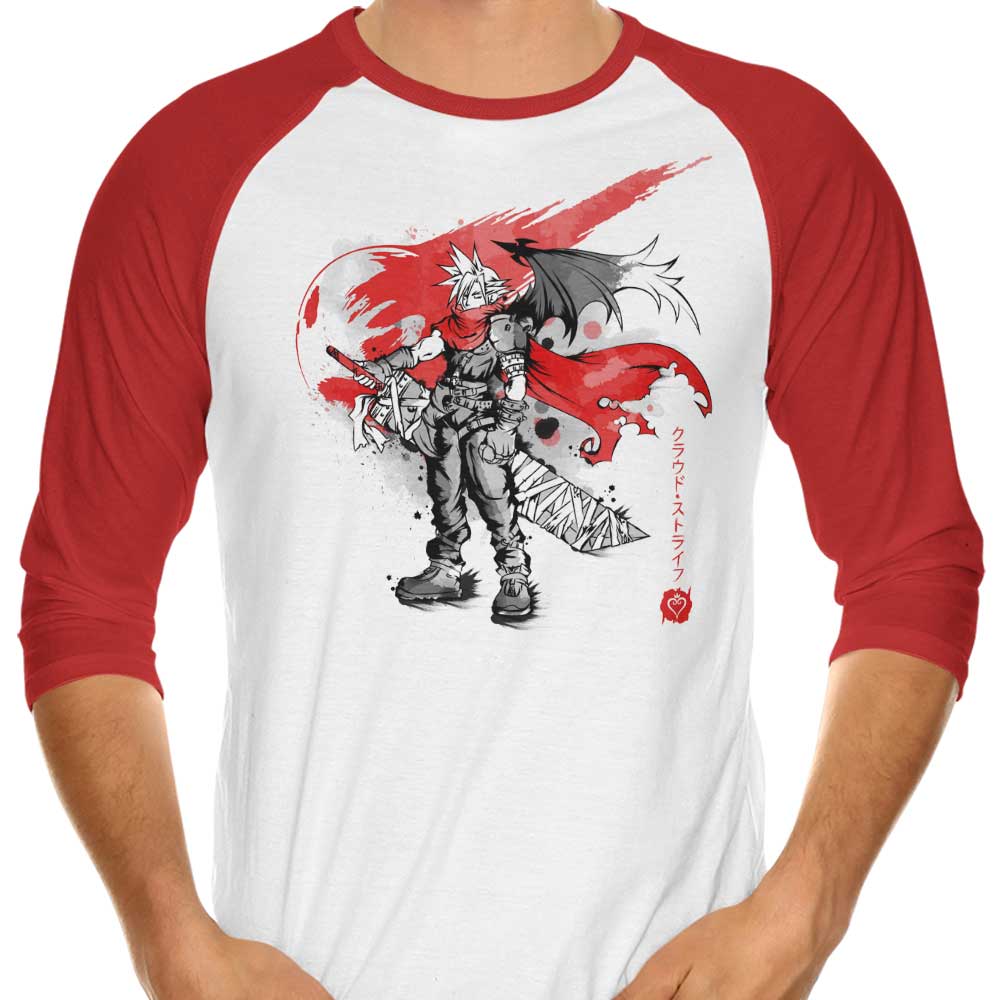 Ex-Soldier Kingdom Sumi-e - 3/4 Sleeve Raglan T-Shirt Hoodie, Sweatshirt | CiraTrend.com (Image 3)