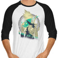 Ex-Soldier of VII - 3/4 Sleeve Raglan T-Shirt Hoodie, Sweatshirt | CiraTrend.com (Image 1)