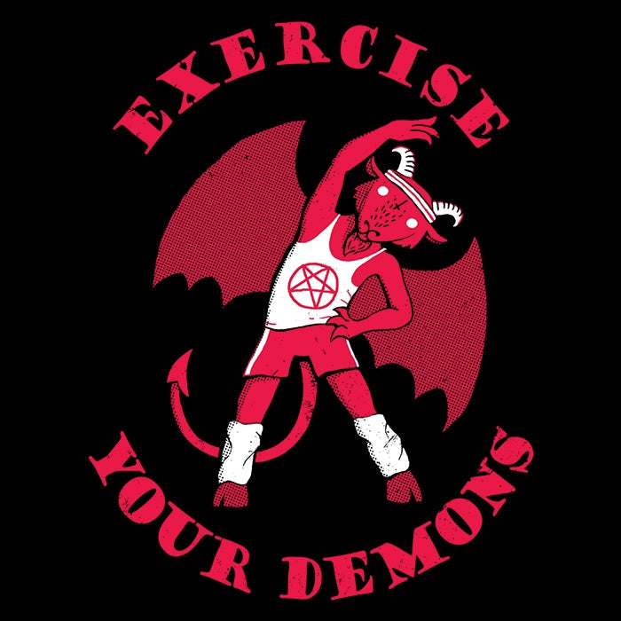Exercise Your Demons - Hoodie T-Shirts, Sweatshirt | CiraTrend.com (Image 2)