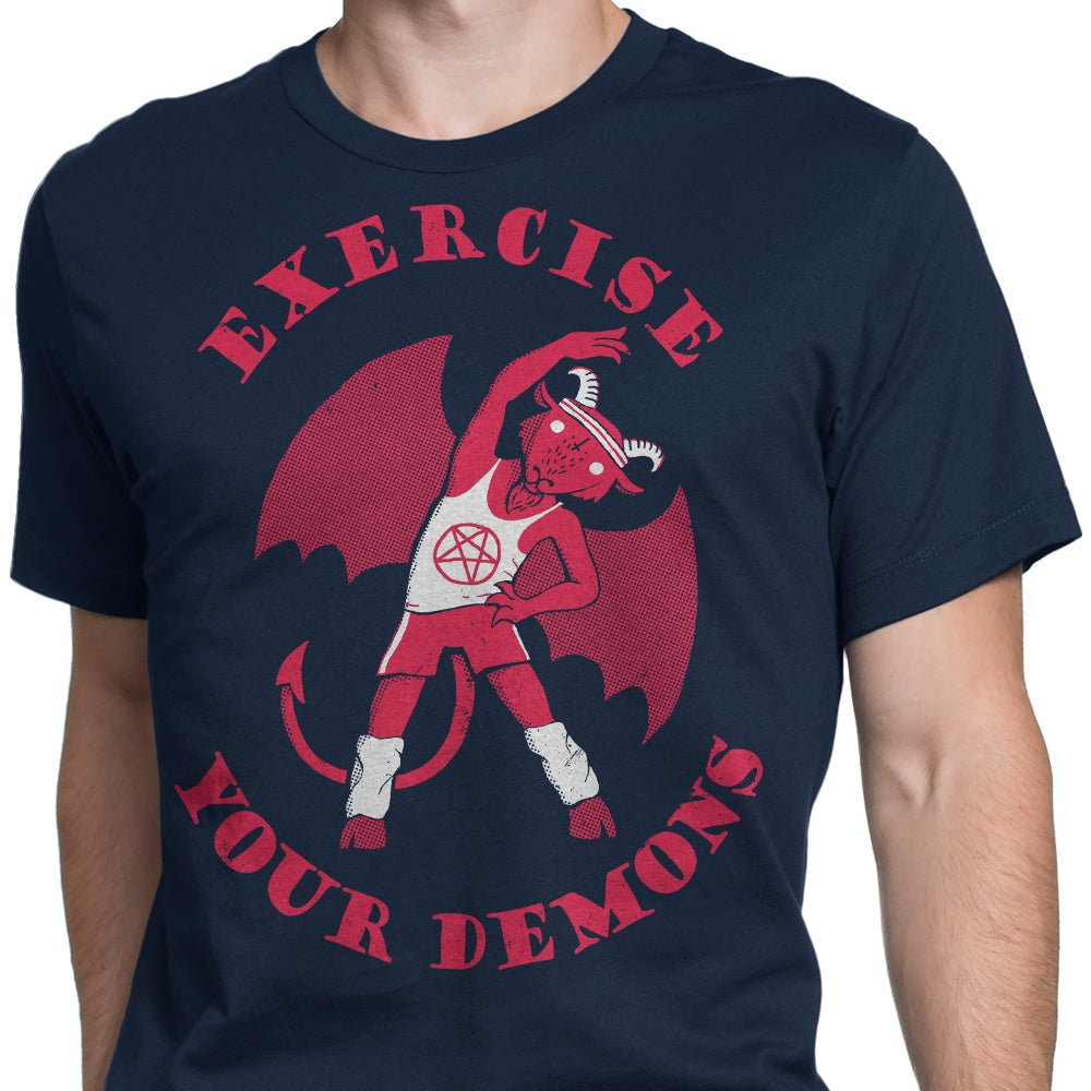 Exercise Your Demons - Men's Apparel T-Shirts, Hoodie, Sweatshirt | CiraTrend.com (Image 4)