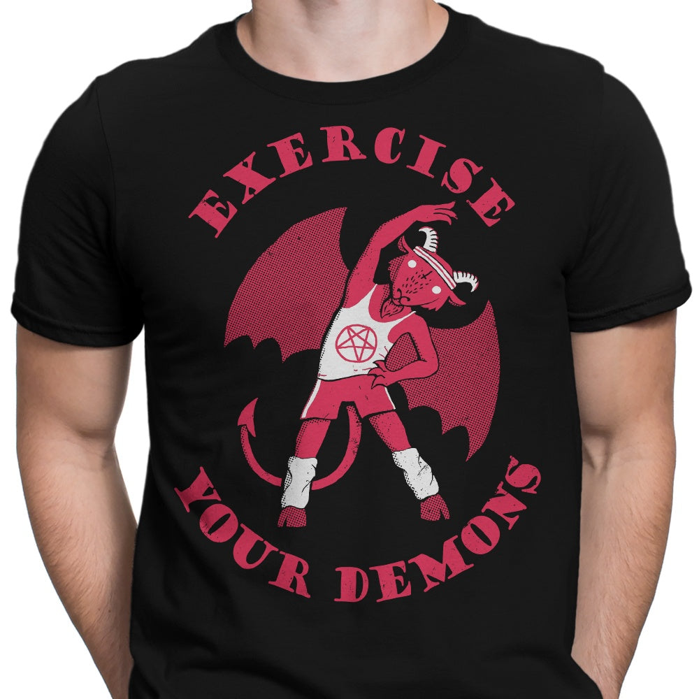 Exercise Your Demons - Men's Apparel T-Shirts, Hoodie, Sweatshirt | CiraTrend.com (Image 3)