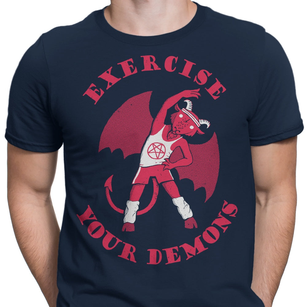 Exercise Your Demons - Men's Apparel T-Shirts, Hoodie, Sweatshirt | CiraTrend.com (Image 5)