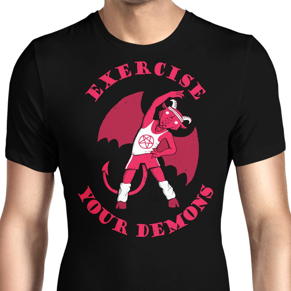 Exercise Your Demons - Men's Apparel T-Shirts, Hoodie, Sweatshirt | CiraTrend.com (Image 1)