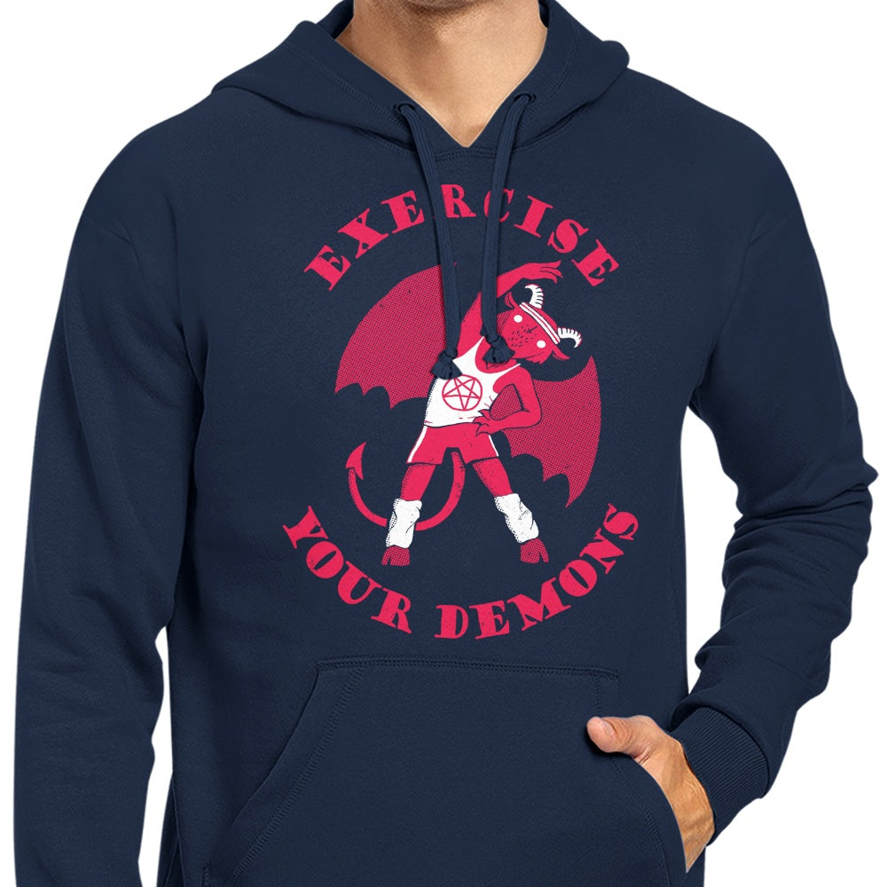 Exercise Your Demons - Hoodie T-Shirts, Sweatshirt | CiraTrend.com (Image 5)