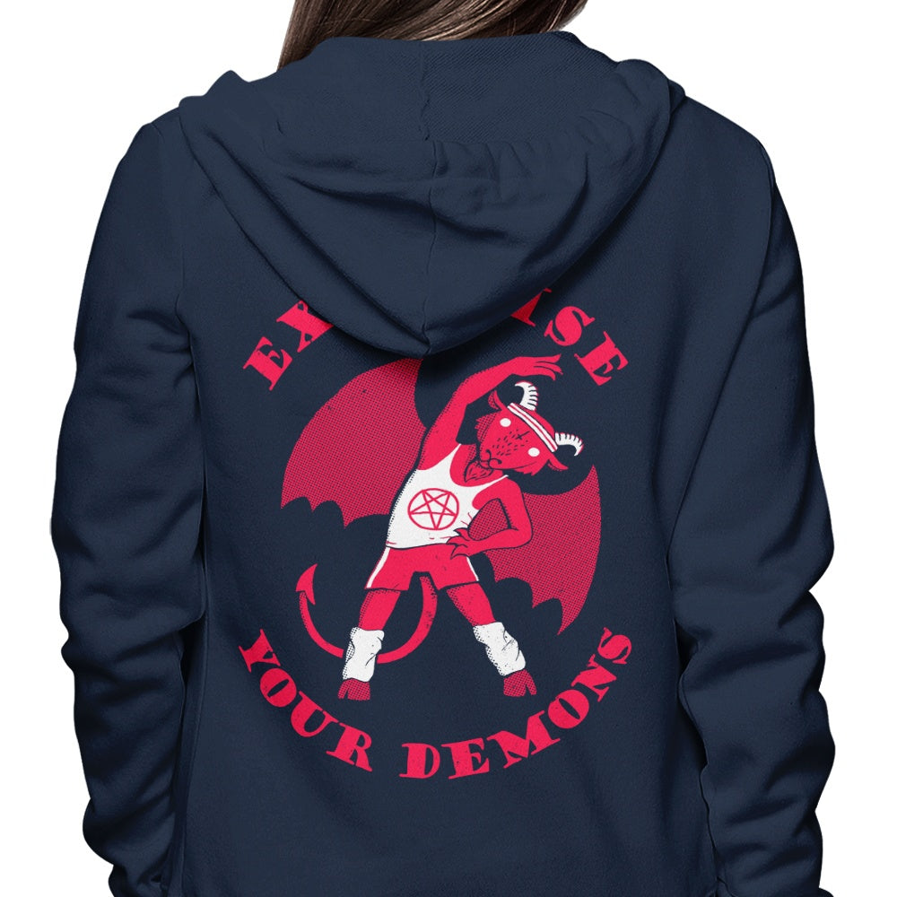 Exercise Your Demons - Hoodie T-Shirts, Sweatshirt | CiraTrend.com (Image 3)