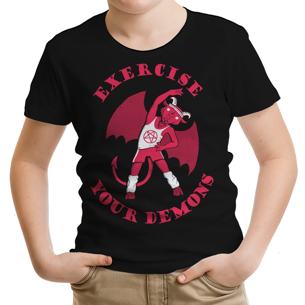 Exercise Your Demons - Youth Apparel T-Shirts, Hoodie, Sweatshirt | CiraTrend.com (Image 1)
