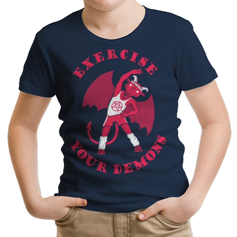 Exercise Your Demons - Youth Apparel T-Shirts, Hoodie, Sweatshirt | CiraTrend.com (Image 3)