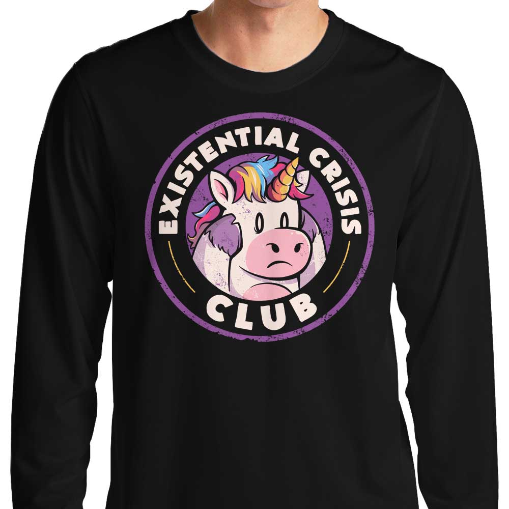 Existential Crisis Club - Long Sleeve T-Shirt Hoodie, Sweatshirt | CiraTrend.com (Image 1)