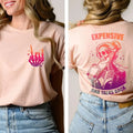 Expensive Difficult And Talks Back Pocket Back Shirt Trendy Colorful Shirt Funny Women Gift Unisex Sweatshirt Hoodie