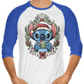 Experimental Christmas - 3/4 Sleeve Raglan T-Shirt Hoodie, Sweatshirt | CiraTrend.com (Image 1)