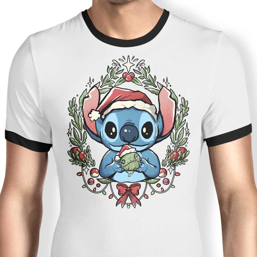 Experimental Christmas - Ringer T-Shirt Hoodie, Sweatshirt | CiraTrend.com (Image 1)