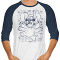 Experimental Plans - 3/4 Sleeve Raglan T-Shirt Hoodie, Sweatshirt | CiraTrend.com (Image 1)