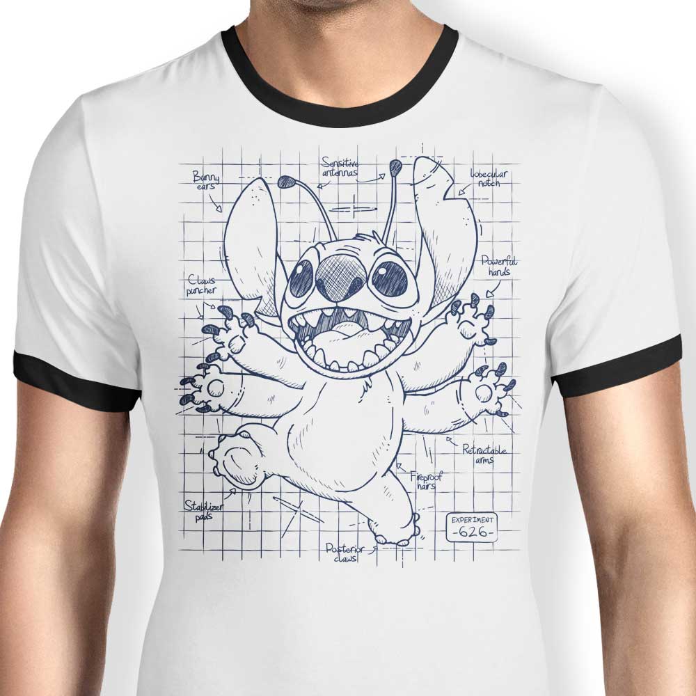 Experimental Plans - Ringer T-Shirt Hoodie, Sweatshirt | CiraTrend.com (Image 1)