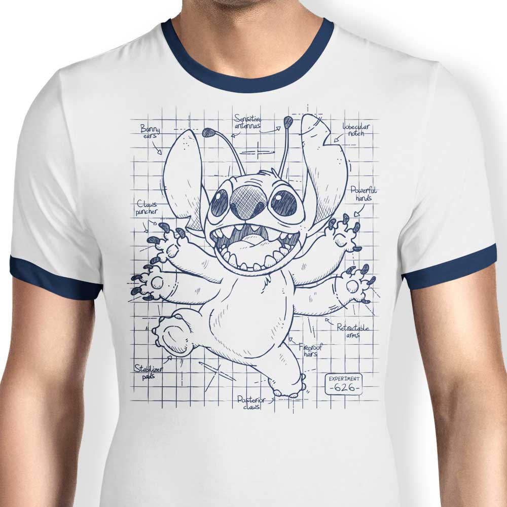 Experimental Plans - Ringer T-Shirt Hoodie, Sweatshirt | CiraTrend.com (Image 3)