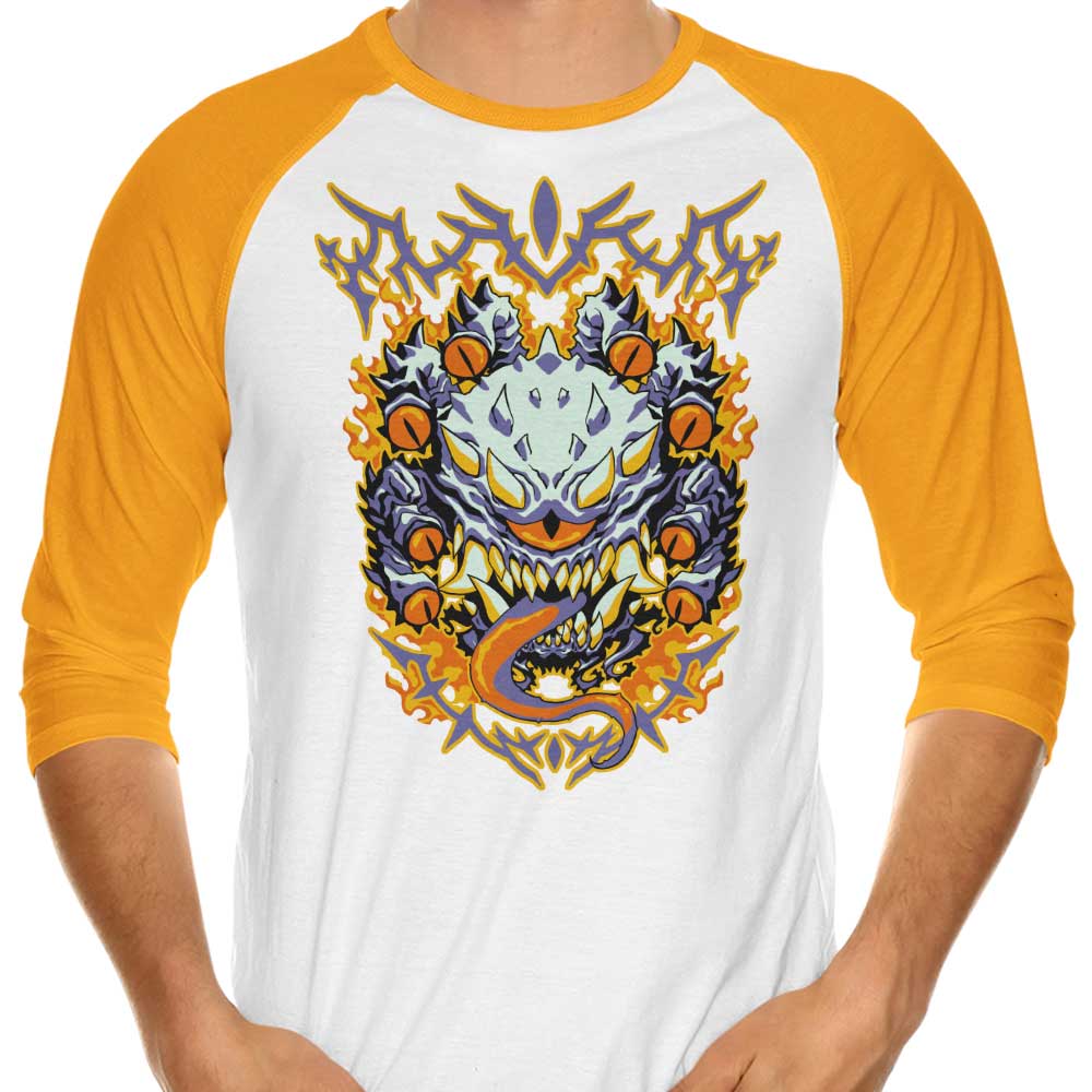 Eye of the Beholder - 3/4 Sleeve Raglan T-Shirt Hoodie, Sweatshirt | CiraTrend.com (Image 4)