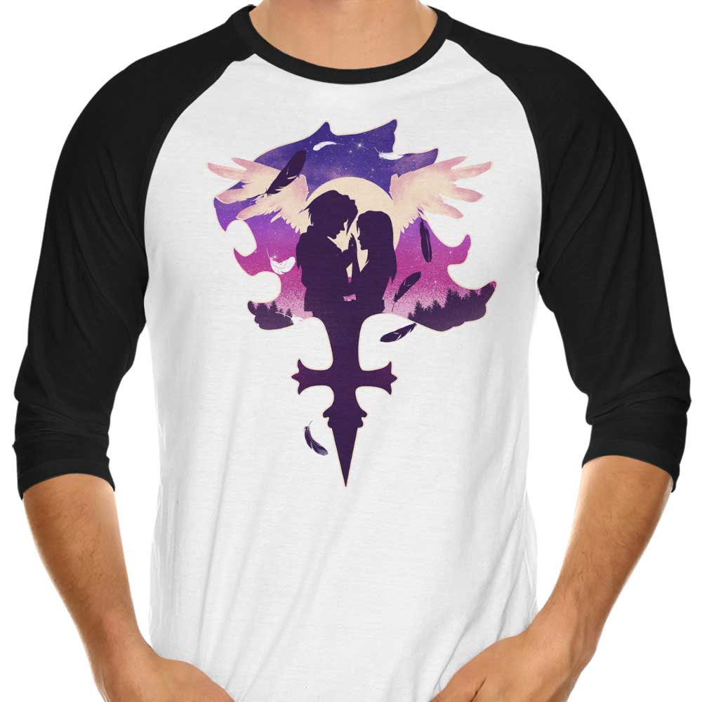 Eyes on Me - 3/4 Sleeve Raglan T-Shirt Hoodie, Sweatshirt | CiraTrend.com (Image 4)