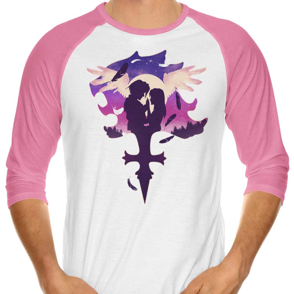Eyes on Me - 3/4 Sleeve Raglan T-Shirt Hoodie, Sweatshirt | CiraTrend.com (Image 3)