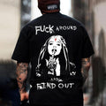 F*CK AROUND AND FIND OUT Defiant Nun Print Men's T-Shirt Hoodie, Sweatshirt | CiraTrend.com