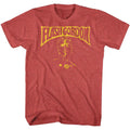 Flash Gordon Mens S/S T-Shirt - Flash Bust - Heather Red Heather Hoodie, Sweatshirt | CiraTrend.com