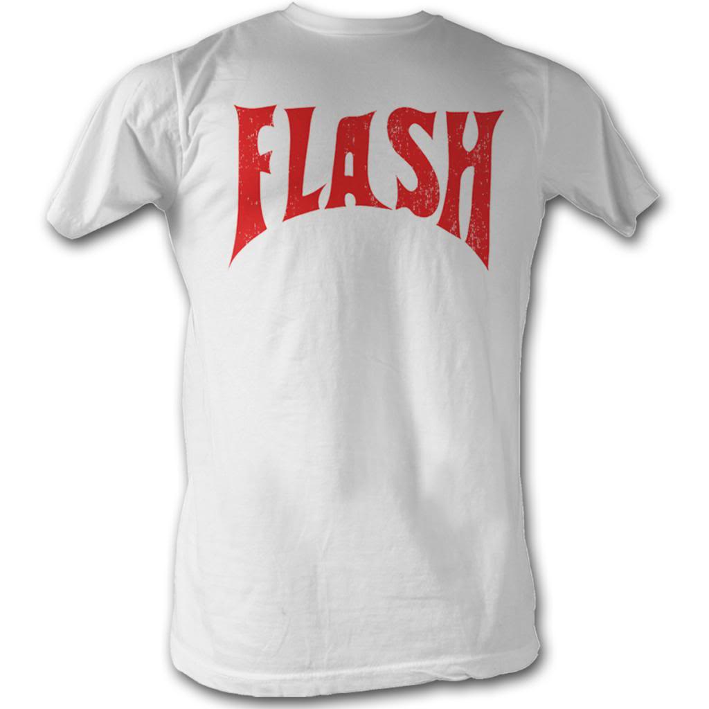 Flash Gordon Mens S/S T-Shirt - Flash Front Only - Solid White Hoodie, Sweatshirt | CiraTrend.com