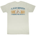 Flash Gordon Mens S/S T-Shirt - Conquer - Solid Natural Hoodie, Sweatshirt | CiraTrend.com