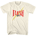 Flash Gordon Mens S/S T-Shirt - Flash Bolt - Solid Natural Hoodie, Sweatshirt | CiraTrend.com