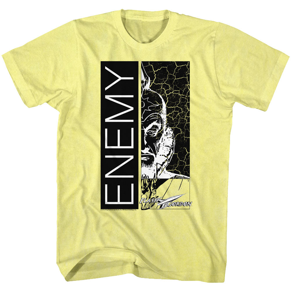 Flash Gordon Mens S/S T-Shirt - Enemy - Heather Yellow Heather Hoodie, Sweatshirt | CiraTrend.com