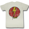 Flash Gordon Mens S/S T-Shirt - Flash Bolt - Solid Natural Style001 Hoodie, Sweatshirt | CiraTrend.com