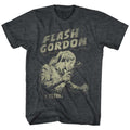 Flash Gordon Mens S/S T-Shirt - Flash Aaaaaaa - Heather Black Heather Hoodie, Sweatshirt | CiraTrend.com