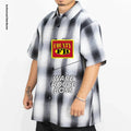 FB COUNTY Men's Short Sleeves Checker Flannel Shirts with Pocket FBCOUNTY Casual Two Toned Plaid Short Sleeve Checker...