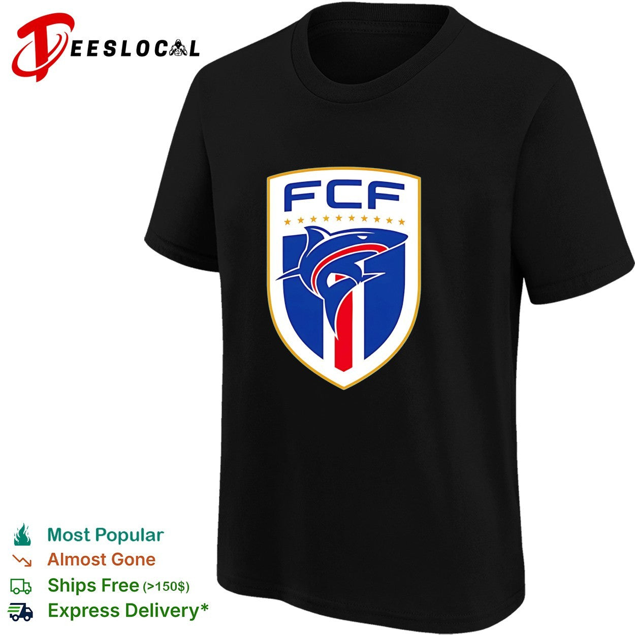 FCF shark logo shirt