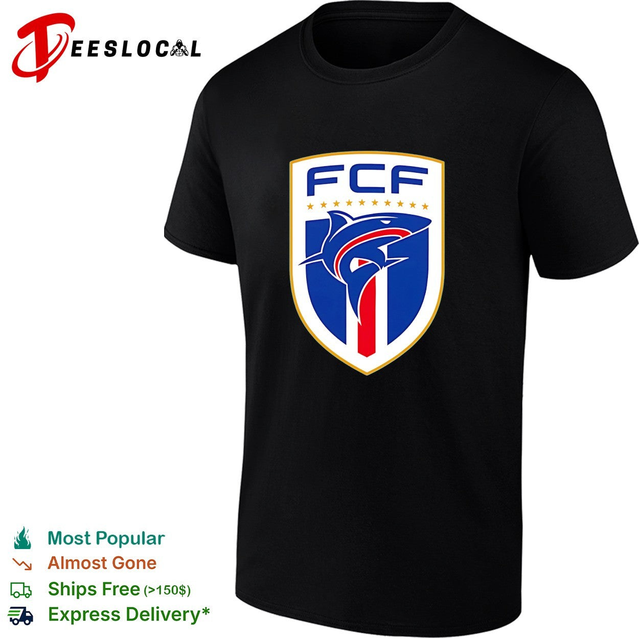 FCF shark logo shirt