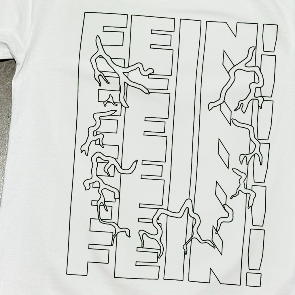 UTOPIA 'FEIN!' HEAVYWEIGHT WHITE T-SHIRT Hoodie, Sweatshirt | CiraTrend.com (Image 2)