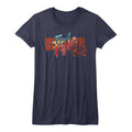 Final Fight Girls Juniors S/S T-Shirt - Finalfight - Solid Navy Hoodie, Sweatshirt | CiraTrend.com
