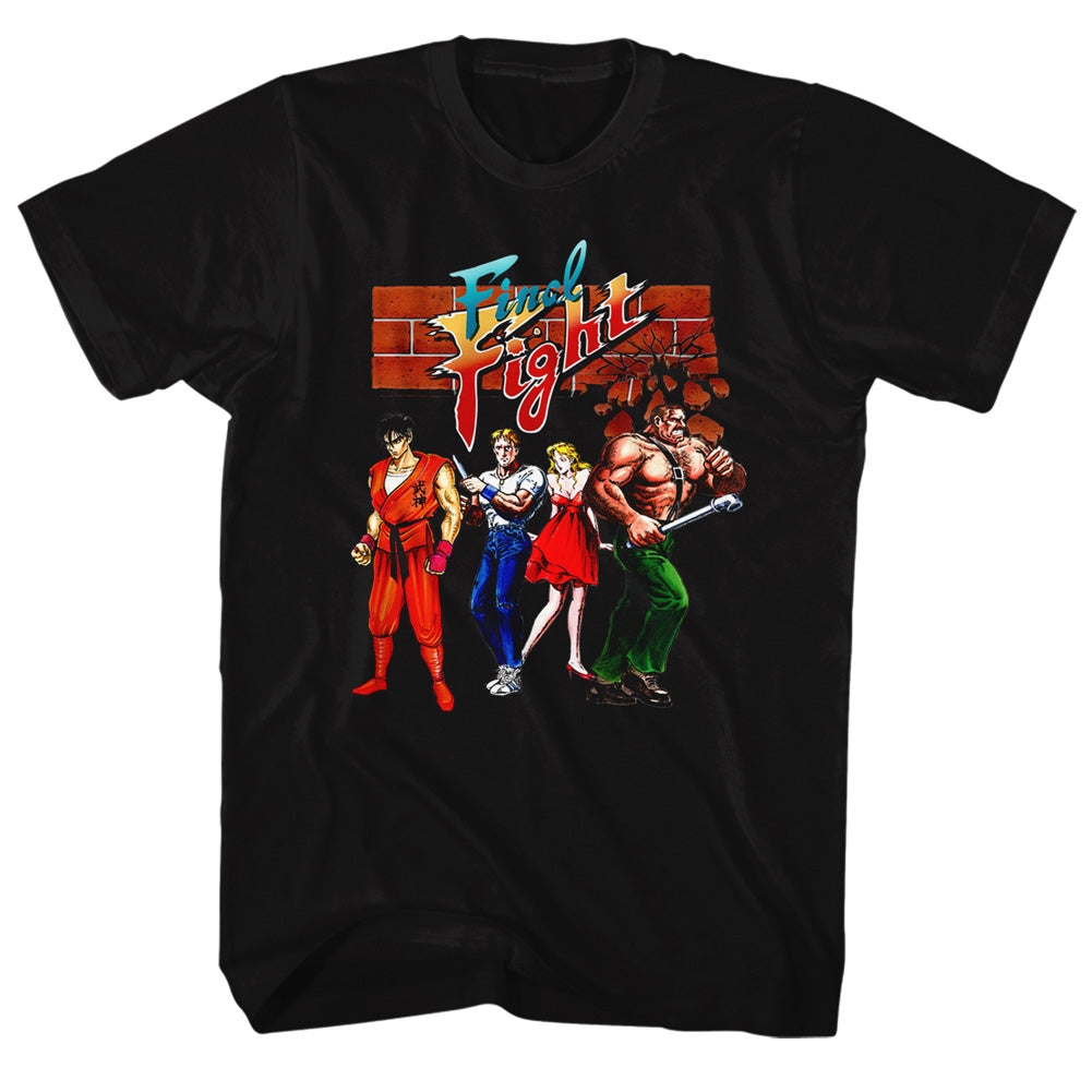 Final Fight S S Ff Gang Solid Black T-Shirts, Hoodie, Sweatshirt