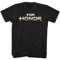 For Honor Mens S/S T-Shirt - For Honor Logo - Solid Black Hoodie, Sweatshirt | CiraTrend.com