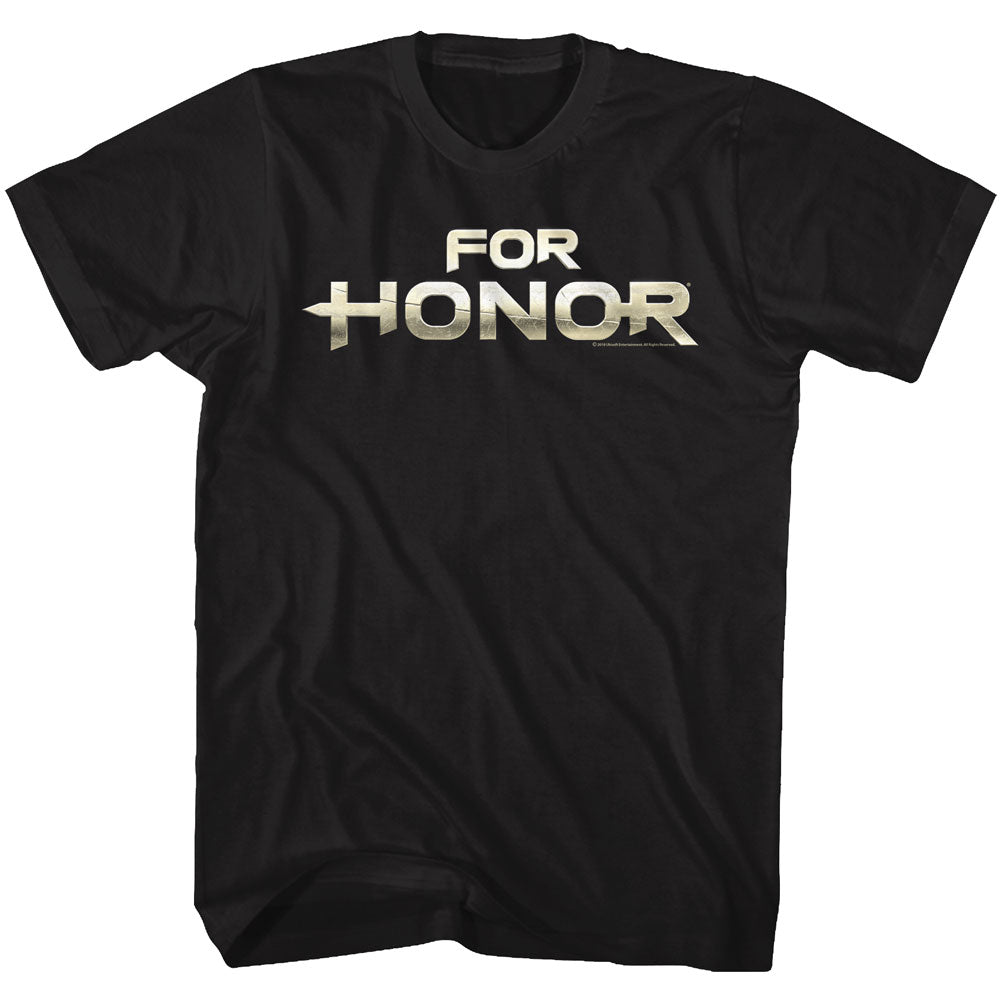 For Honor Mens S/S T-Shirt - For Honor Logo - Solid Black Hoodie, Sweatshirt | CiraTrend.com