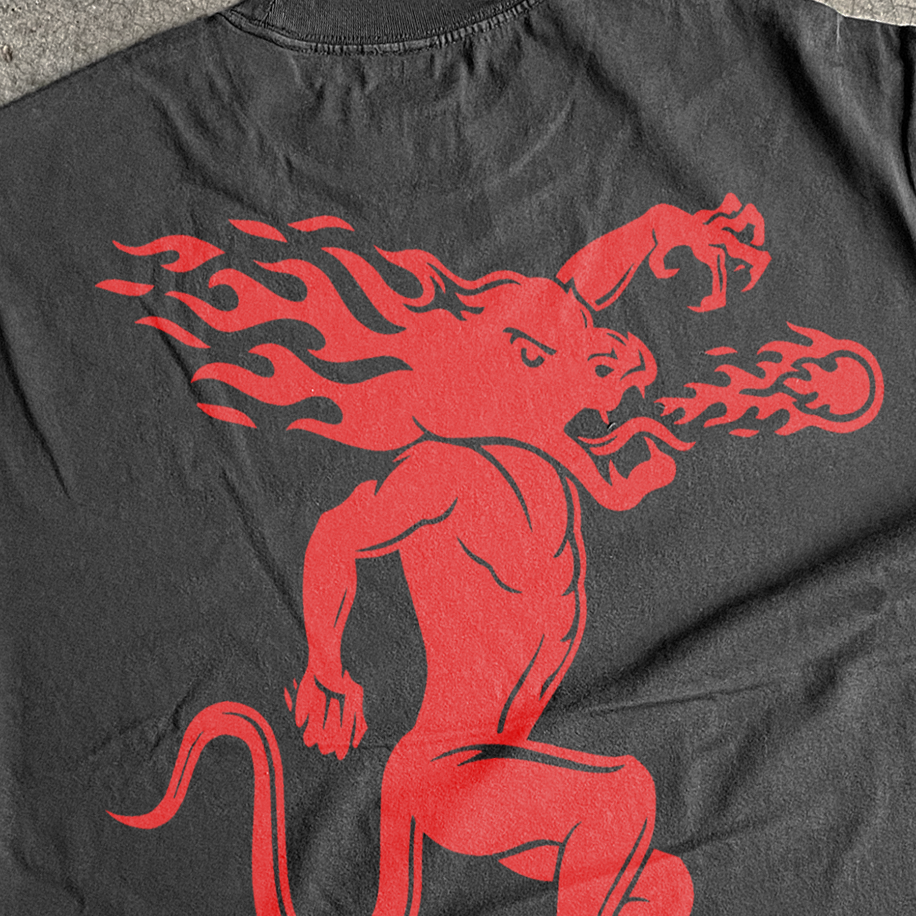 FIREBALL WHISKEY LOGO HEAVYWEIGHT BLACK T-SHIRT Hoodie, Sweatshirt | CiraTrend.com (Image 3)