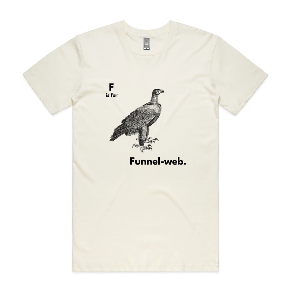 F Is For Funnel Web Tee Hoodie, Sweatshirt | CiraTrend.com (Image 1)
