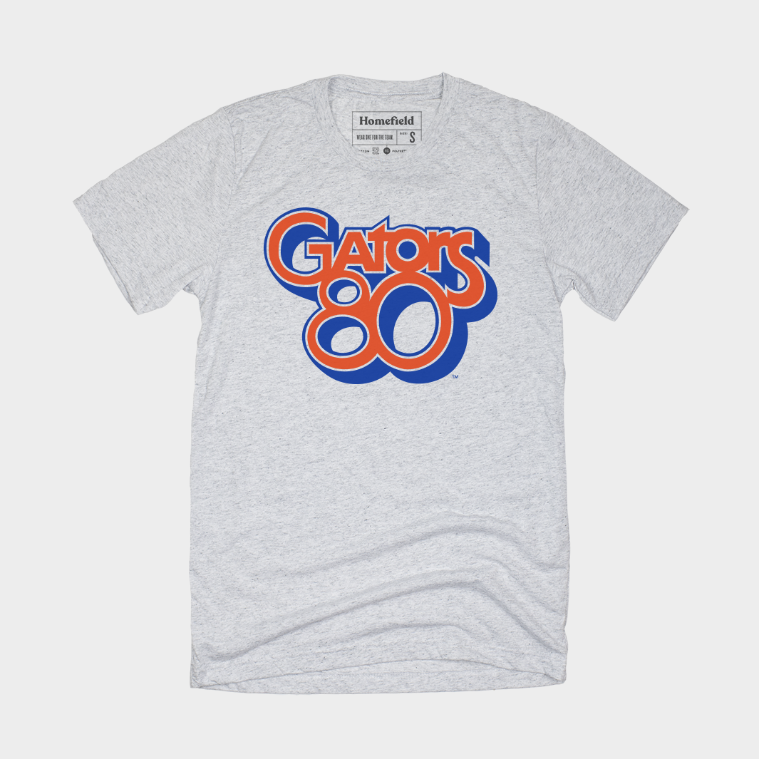 1980 Florida Gators Football Tee Style001