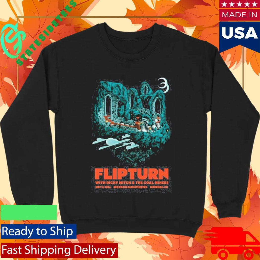 FLIPTURN Morrison, CO Red Rocks 05.21.2026 Tour Shirt