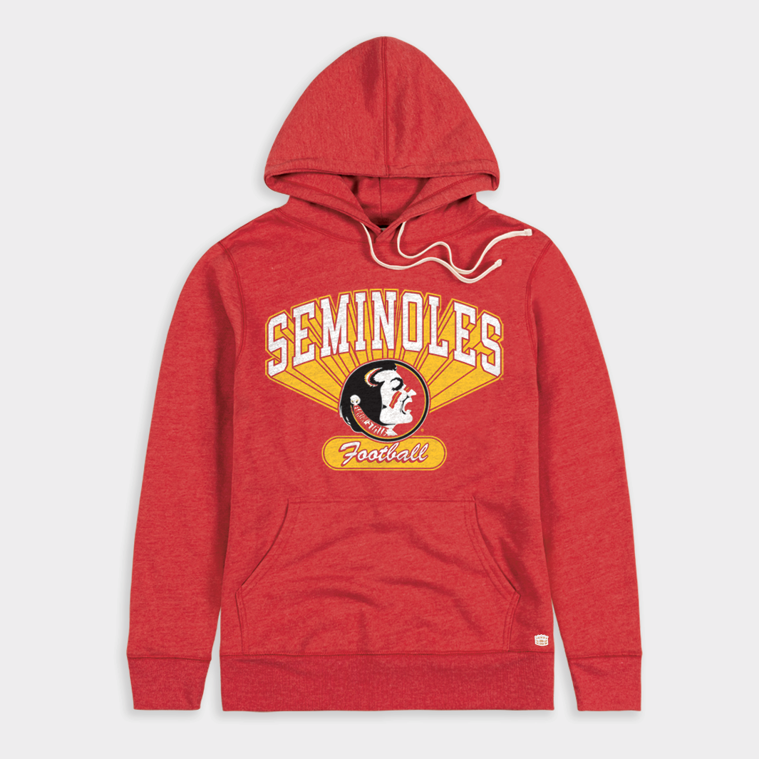 1970s-Inspired Florida State Seminoles Hoodie Style001