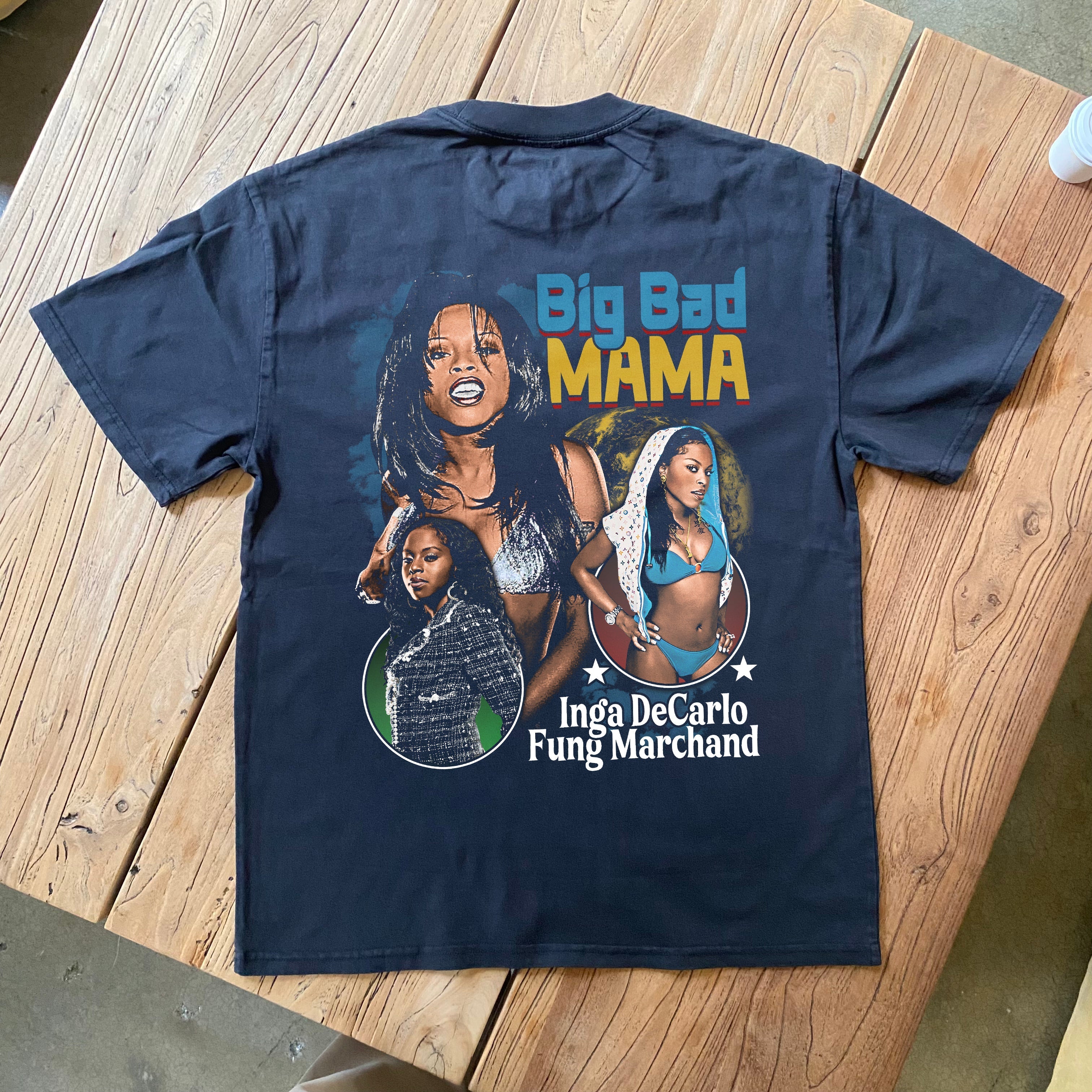 FOXY BROWN-BIG BAD MAMA HEAVYWEIGHT BLACK T-SHIRT Hoodie, Sweatshirt | CiraTrend.com (Image 4)