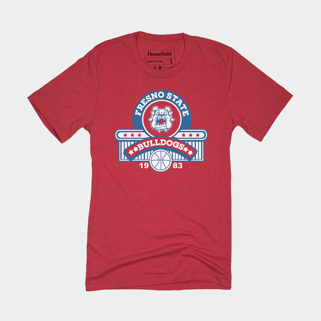 1983 Fresno State Basketball Tee