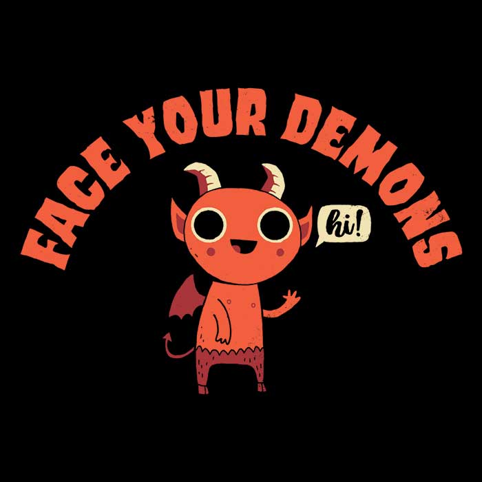 Face Your Demons - Youth Apparel T-Shirts, Hoodie, Sweatshirt | CiraTrend.com (Image 2)